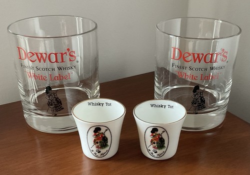 Rare dewars whisky tots - whisky, &