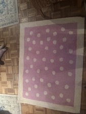 Laura Ashley Wool Rug polka