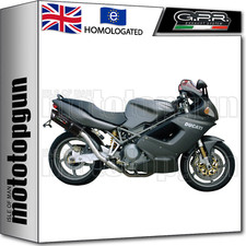 GPR HIGH 2 EXHAUST HOM FURORE BLACK DUCATI ST4 - ST4 S 2002 02 2003 03 2004 04