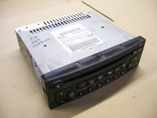 PEUGEOT 206 RADIO CD PLAYER TUNER OFF 2003 REG 96552632XT PU-2471A(J) CLARION
