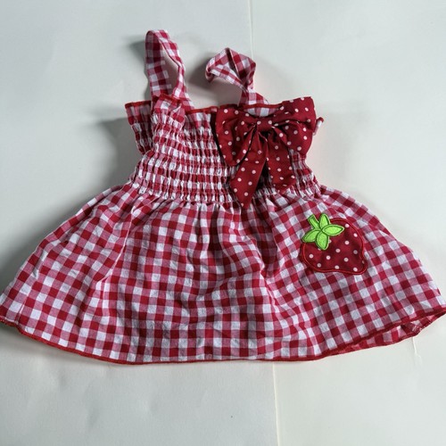 Baby girl red gingham - baby,
