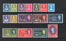 M27882 Kenya/Uganda/Tan 1960 Set X16 Unmounted Mint Sg 183/98 Cat £70