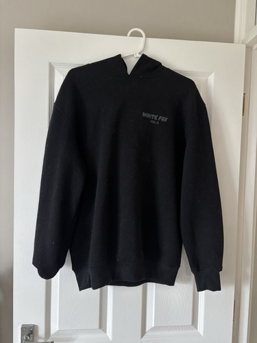 White fox hoodie - hoodie, size