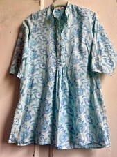 ANOKHI Tunic Top 10 Blue