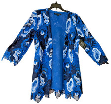 Boston Proper Lace Cobalt Blue