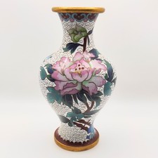 Chinese Brass Cloisonne Vase