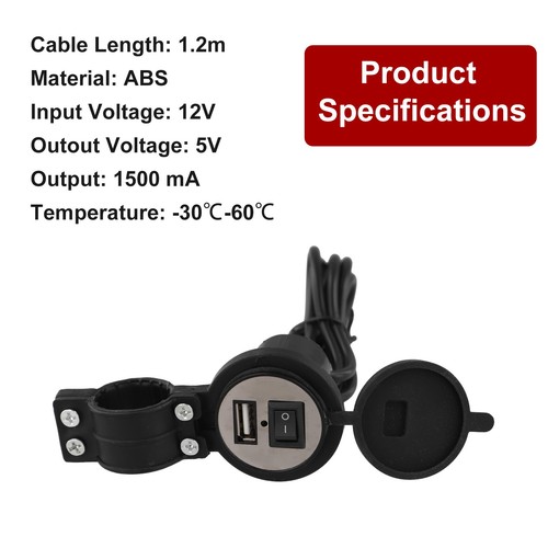 Motorcycle charger usb socket - motorcycle,