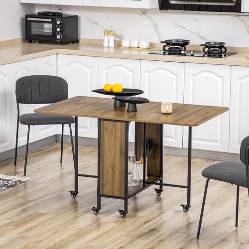 Six person drop leaf dining - six-person,