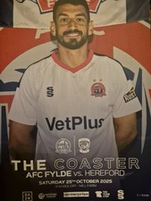 25/26 A F C Fylde v Hereford F C   enln Oct 25th