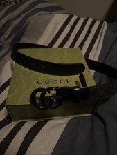 GUCCI BELT WITH BOX & BAG FROM