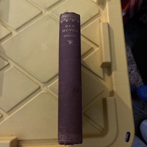 Antique book the red rover - book,