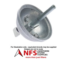 Lucas CAV296 Metal Filter Bowl with Plastic Drain Plug Replaces 7111-542