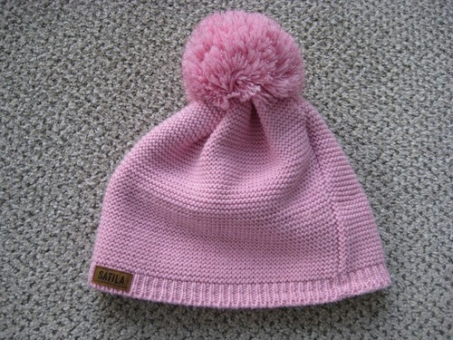 Girls satila pink knitted - girls, bob