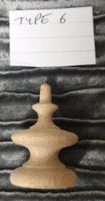 WOODEN FINIAL TYPE 6