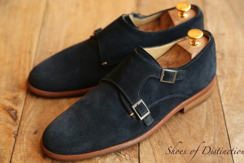 Russell bromley blue suede - russell,