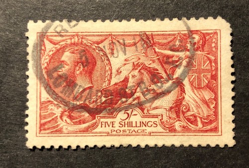 Kgv rose carmine - gb, 5s