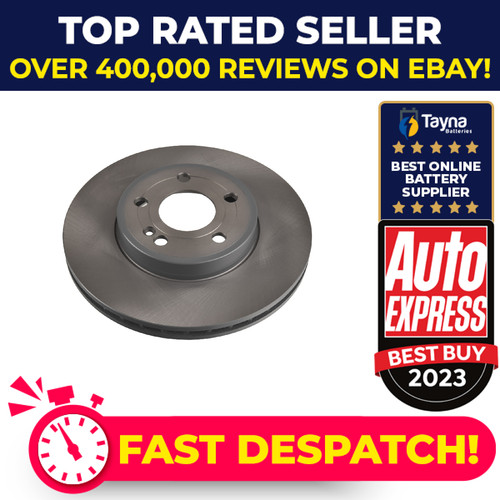 Brake discs pair vented - brake,