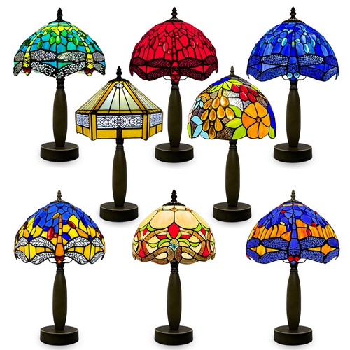 Tiffany bedside lamp - tiffany, vintage