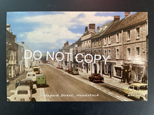 Motoring Interest - Vintage Cars/Van, Oxford Street, Woodstock, Oxfordshire.