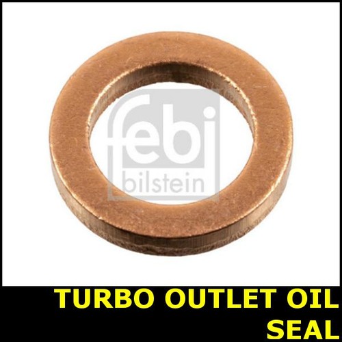 Turbo outlet oil - turbo, seal
