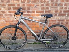 Boardman MTX 8.6 Men's 18 Speed Grey Hybrid Bike - Medium Frame