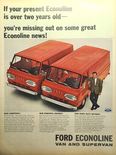 Ford econoline van supervan - ford,