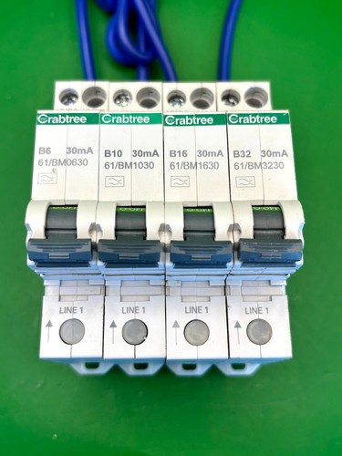 Crabtree rcbo bm0630 - crabtree,