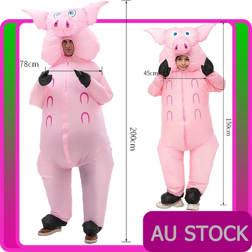 Adult child inflatable pink - adult,