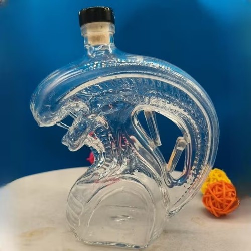 New whiskey alien bottle - alien,