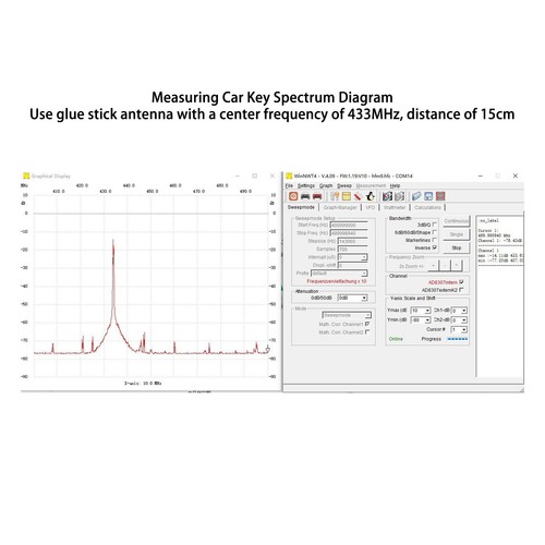 Simple spectrum analyzer - spectrum,