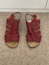 Hotter Ladies Leather Sandals