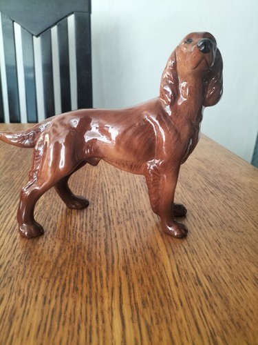 Vintage irish red setter - vintage, dog