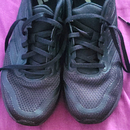 Adidas teens black mesh - adidas, low