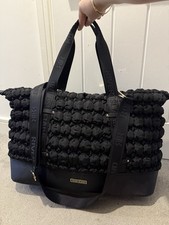 River Island Black Holdall