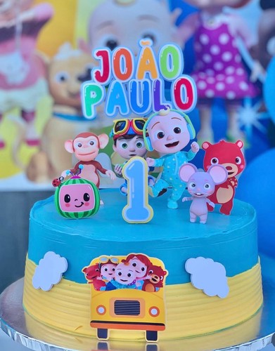 Cocomelon cake topper