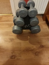 3 X Pairs Of Dumbbells Weights