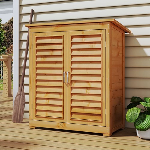Garden storage shed wooden - garden,