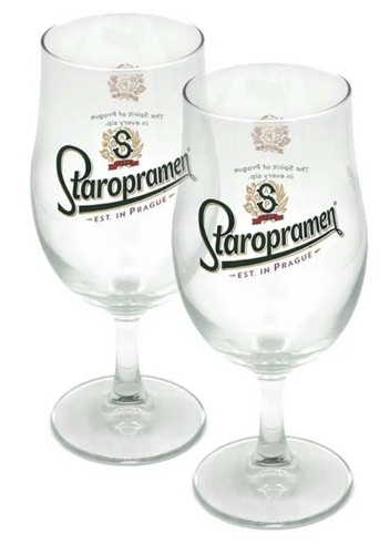 Staropramen pint chalice - 2,