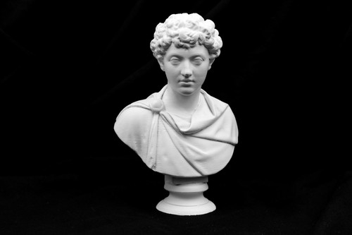 Young marcus aurelius bust - aurelius,