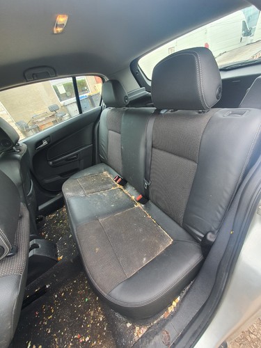 Vauxhall astra rear seats half - astra,