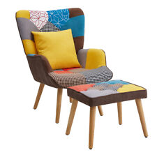 Patchwork Armchair Recliner