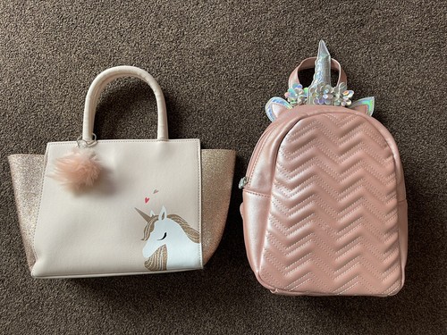 Girls unicorn bags - 2x,