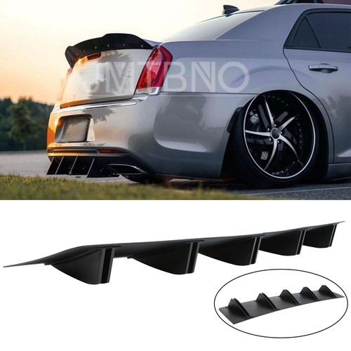 Rear diffuser shark fins - rear,