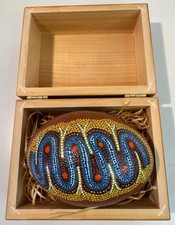 aborigines Art Painted emu egg