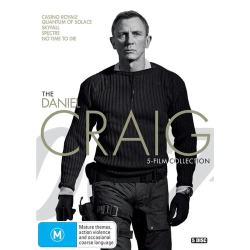The daniel craig - craig, 5-film
