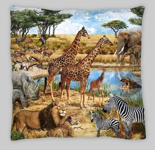 Jungle animals double sided - ,
