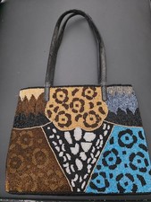 fendi  beaded animal bag