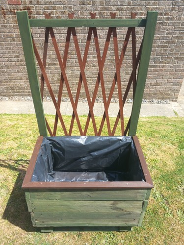 Wooden garden planter part - wooden,
