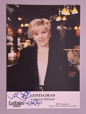 EastEnders Sharon Watts Letitia Dean Signed Cast Card Undedicated