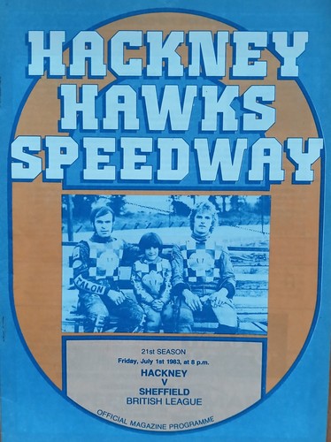 Hackney sheffield speedway - hackney, v